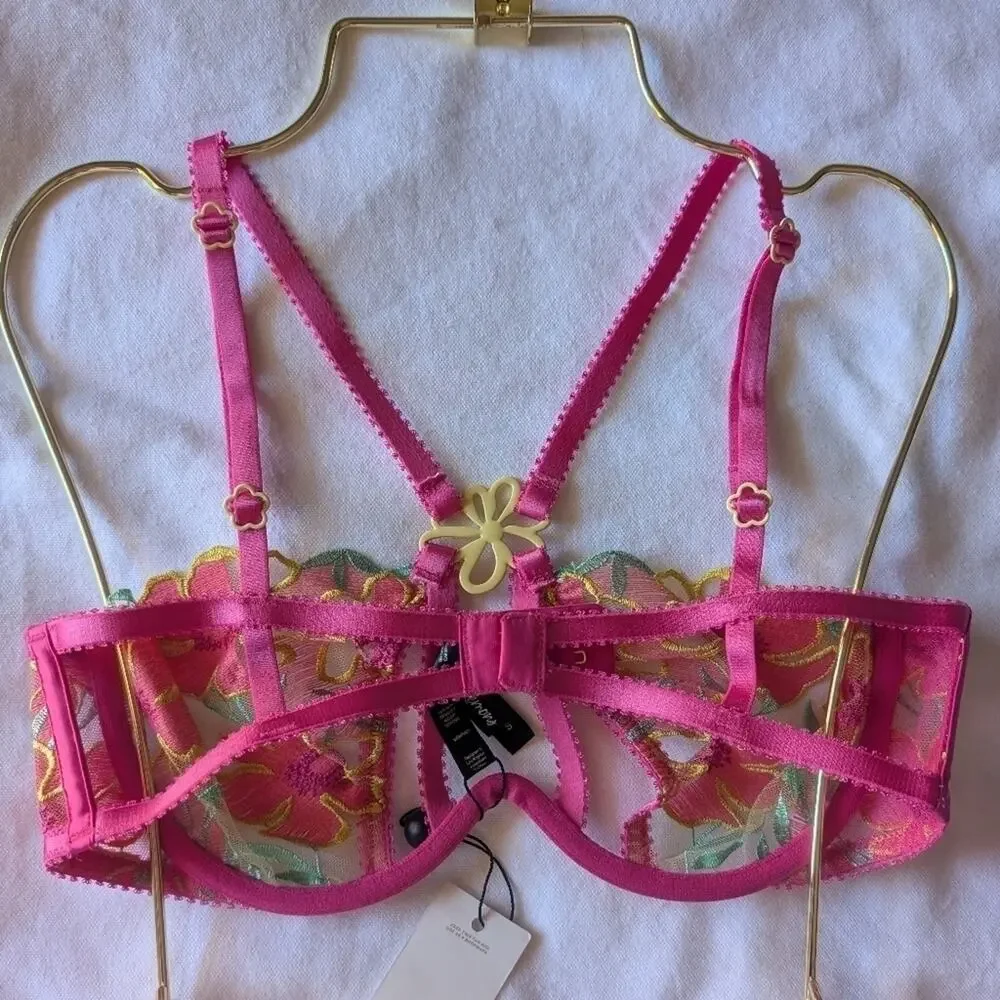 For Love and Lemons Lucy Monowire Bra Size Small NWT - Picture 12 of 16